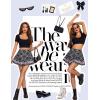 imageAvidlove Womens Pleated Skirt School Uniform Skirt Mini Skirt Pleated Cheer SkirtBlack Pink Plaid