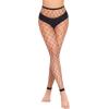imageAvidlove Fishnet Stockings Footless High Waist Fishnets Tights Pantyhose for WomenBlack Big Hole