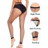 imageAvidlove Fishnet Stockings Footless High Waist Fishnets Tights Pantyhose for WomenBlackb2