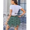 imageAvidlove Lace Mini Skirts for Women Flowy Skirt Y2k Layered Asymmetrical Short SkirtLake Green