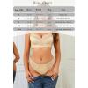 imageAvidlove Lingerie Sets for Women Sexy Underwire Bra and Pany Set Floral Lace 2 Pieces Underwear Satin Lingerie OutfitWheat