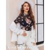 imageAvidlove Mesh Top for Women Long Sleeve See Through Shirt Mock Neck Sheer Blouse XSXXLBf298