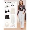 imageAvidlove Mesh Top for Women Long Sleeve See Through Shirt Mock Neck Sheer Blouse XSXXLBf298
