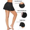 imageAvidlove Mini Skirt for Women Pleated Drawstring High Waist Skater Skirt Sexy Lingerie Skirts SXXLBlack