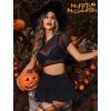 imageAvidlove Mini Skirt for Women Sexy Pleated Skirts High Waist Skater Skirt Ruffle Lingerie SkirtsBlack