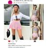 imageAvidlove Mini Skirt for Women Sexy Pleated Skirts High Waist Skater Skirt Ruffle Lingerie SkirtsPink