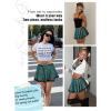 imageAvidlove Sexy Lingerie for Women Naughty School Girl Outfit Role Playing Lingerie Set Exotic CostumesGreen
