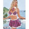 imageAvidlove Sexy Lingerie for Women Naughty School Girl Outfit Role Playing Lingerie Set Exotic CostumesRose
