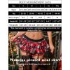 imageAvidlove Women Lingerie Role Play Pleated Costume Mini Skirt with Garter Schoolgirl OutiftsChristmas Red