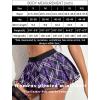 imageAvidlove Women Lingerie Role Play Pleated Costume Mini Skirt with Garter Schoolgirl OutiftsPurple