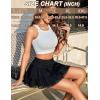 imageAvidlove Womens Mini Skirt Basic High Waisted Tiered Ruffles Short Lace Hem Cute Lingerie Skirts SXXLBlack