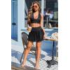 imageAvidlove Womens Pleated Skater Skirt Basic Casual High Waisted Lace Flared Mini Flowy SkirtsBlack