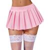 imageAvidlove Pleated Skirts for Women Y2k Mini Skirt Casual Short Skirts Micro Skirt XS4XLA Pink