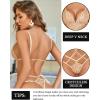 imageAvidlove Women Lingeries Deep V Teddy Lingerie Sexy Lace Bodysuit Cut Out One Piece Mini BabydollCamel