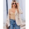 imageAvidlove Women Long Sleeve Bodysuit Sparkle Body Suits Top Mesh One Piece Leotard Shirt Going Out Tops Fall Outfits SXXLNude