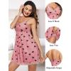 imageAvidlove Sexy Nightgown for Women Lace Sleepwear Babydoll Chemise Lingerie Full Slip Lingerie Dress XSmall Black Heart