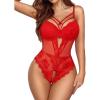 imageAvidlove Ligerie for Women Lace Bodysuit Women Lingerie Harness Teddy Babydoll Nightgown