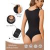 imageAvidlove Bodysuits for Women Summer Tops Mesh Crew Neck Leotards Shirts Sleeveless Going Out Bodysuit TopsBlack