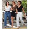 imageAvidlove Short Sleeve Bodysuit for Women Lace V Neck Body Suits Double Lined Bodysuits Sexy Going Out TopBrown