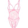 image:imageAvidlove Women One Piece Lingerie Sexy Lace Babydoll Mini BodysuitPink