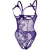 image:imageAvidlove Women One Piece Lingerie Sexy Lace Babydoll Mini BodysuitPurple