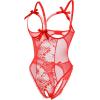 image:imageAvidlove Women One Piece Lingerie Sexy Lace Babydoll Mini BodysuitRed