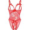 image:imageAvidlove Women One Piece Lingerie Sexy Lace Babydoll Mini BodysuitRed Sequins