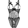 image:imageAvidlove Women One Piece Lingerie Sexy Lace Babydoll Mini BodysuitSquare Pattern