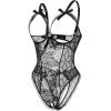 image:imageAvidlove Women One Piece Lingerie Sexy Lace Babydoll Mini BodysuitSquare Pattern