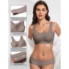 image:imageAvidlove Womens Comfy Pullover Wireless Bra Seamless Bralettes No Underwire T Shirt Wirefree Wide Straps Sleep Everyday BrasGrey