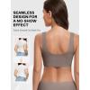 image:imageAvidlove Womens Comfy Pullover Wireless Bra Seamless Bralettes No Underwire T Shirt Wirefree Wide Straps Sleep Everyday BrasGrey