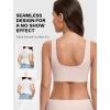 image:imageAvidlove Womens Comfy Pullover Wireless Bra Seamless Bralettes No Underwire T Shirt Wirefree Wide Straps Sleep Everyday BrasPink