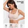 image:imageAvidlove Womens Comfy Pullover Wireless Bra Seamless Bralettes No Underwire T Shirt Wirefree Wide Straps Sleep Everyday BrasPink