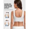 image:imageAvidlove Womens Comfy Pullover Wireless Bra Seamless Bralettes No Underwire T Shirt Wirefree Wide Straps Sleep Everyday BrasWhite