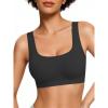 image:imageAvidlove Womens Comfy Pullover Wireless Bra Seamless Bralettes No Underwire T Shirt Wirefree Wide Straps Sleep Everyday BrasBlack