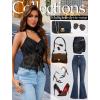 image:imageAvidlove Halter Tops for Women Mesh Tank Top Sexy Camisoles Y2K Crop Top Going Out Tops Trendy Summer Tops OutfitsFloral Black