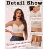 image:imageAvidlove Lace Bralette for Women Lingerie Spaghetti Adjustable Strap Tank Camisole Crop TopBeige