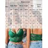 image:imageAvidlove Lace Bralette for Women Lingerie Spaghetti Adjustable Strap Tank Camisole Crop TopGreen