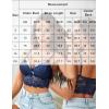 image:imageAvidlove Lace Bralette for Women Lingerie Spaghetti Adjustable Strap Tank Camisole Crop TopNavy Blue