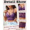 image:imageAvidlove Lace Bralette for Women Lingerie Spaghetti Adjustable Strap Tank Camisole Crop TopPurple