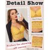 image:imageAvidlove Lace Bralette for Women Lingerie Spaghetti Adjustable Strap Tank Camisole Crop TopYellow
