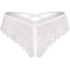 image:imageAvidlove Lace Panties for Women Rhinestone Cheeky Briefs Criss Cross String Hipster UnderwearBlack white