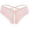image:imageAvidlove Lace Panties for Women Rhinestone Cheeky Briefs Criss Cross String Hipster UnderwearLight Pink