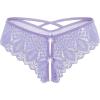 image:imageAvidlove Lace Panties for Women Rhinestone Cheeky Briefs Criss Cross String Hipster UnderwearLilac