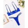 image:imageAvidlove Lingerie Set For Women Lace Bra and Panty Set Sexy Underwire Lingerie SetBlue