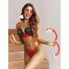 image:imageAvidlove Lingerie Set For Women Lace Bra and Panty Set Sexy Underwire Lingerie SetRed