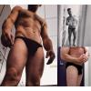 image:imageAvidlove Mens Bikini Underwear Low Rise Briefs Microfiber Underpants 4 PackBlack