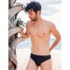 image:imageAvidlove Mens Bikini Underwear Low Rise Briefs Microfiber Underpants 4 PackBlack2navy BlueOrangeBlue