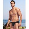 image:imageAvidlove Mens Bikini Underwear Low Rise Briefs Microfiber Underpants 4 PackBlack2navy BlueOrangeBlue