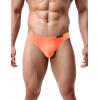 image:imageAvidlove Mens Bikini Underwear Low Rise Briefs Microfiber Underpants 4 PackBlack2navy BlueOrangeBlue